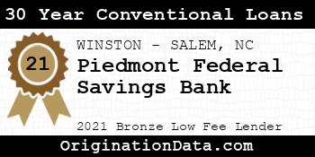 Piedmont Federal Savings Bank 30 Year Conventional Loans bronze