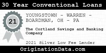 The Cortland Savings and Banking Company 30 Year Conventional Loans silver