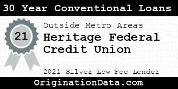 Heritage Federal Credit Union 30 Year Conventional Loans silver