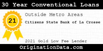Citizens State Bank of La Crosse 30 Year Conventional Loans gold
