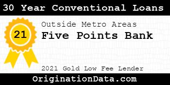 Five Points Bank 30 Year Conventional Loans gold