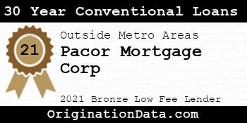 Pacor Mortgage Corp 30 Year Conventional Loans bronze