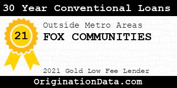 FOX COMMUNITIES 30 Year Conventional Loans gold