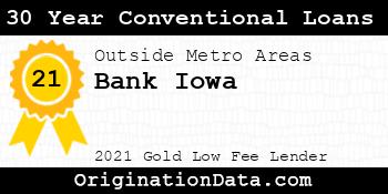 Bank Iowa 30 Year Conventional Loans gold