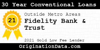 Fidelity Bank & Trust 30 Year Conventional Loans gold