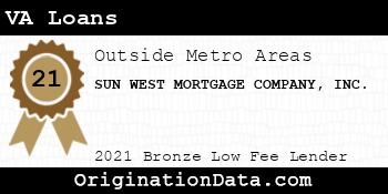 SUN WEST MORTGAGE COMPANY  VA Loans bronze
