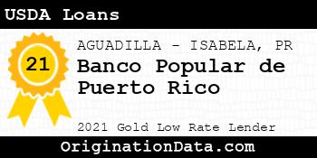 Banco Popular de Puerto Rico USDA Loans gold