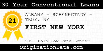 FIRST NEW YORK 30 Year Conventional Loans gold