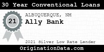 Ally Bank 30 Year Conventional Loans silver