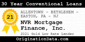 NVR Mortgage Finance  30 Year Conventional Loans gold