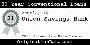 Union Savings Bank 30 Year Conventional Loans silver