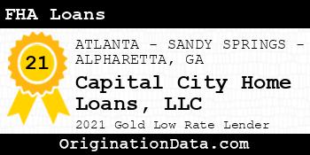 Capital City Home Loans  FHA Loans gold