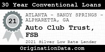 Auto Club Trust FSB 30 Year Conventional Loans silver