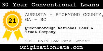 Queensborough National Bank & Trust Company 30 Year Conventional Loans gold