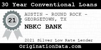 NBKC BANK 30 Year Conventional Loans silver