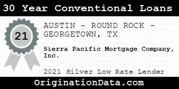 Sierra Pacific Mortgage Company  30 Year Conventional Loans silver