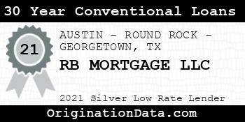RB MORTGAGE  30 Year Conventional Loans silver