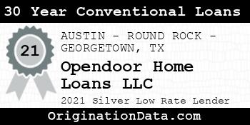 Opendoor Home Loans  30 Year Conventional Loans silver