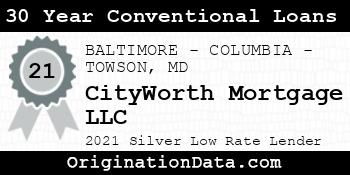 CityWorth Mortgage 30 Year Conventional Loans silver