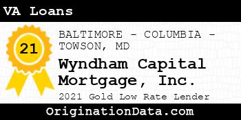 Wyndham Capital Mortgage  VA Loans gold