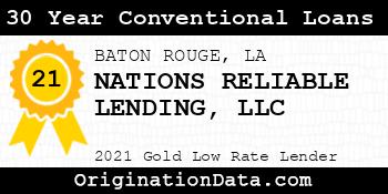 NATIONS RELIABLE LENDING 30 Year Conventional Loans gold
