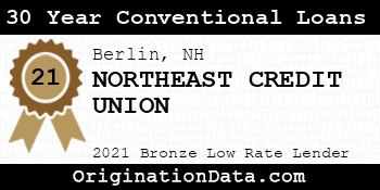 NORTHEAST CREDIT UNION 30 Year Conventional Loans bronze
