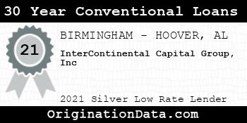 InterContinental Capital Group Inc 30 Year Conventional Loans silver