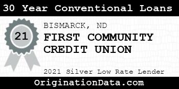 FIRST COMMUNITY CREDIT UNION 30 Year Conventional Loans silver