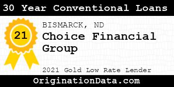 Choice Financial Group 30 Year Conventional Loans gold