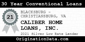 CALIBER HOME LOANS  30 Year Conventional Loans silver