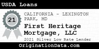 First Heritage Mortgage USDA Loans silver