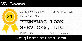 PENNYMAC LOAN SERVICES VA Loans gold