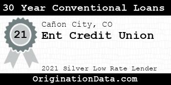 Ent Credit Union 30 Year Conventional Loans silver