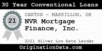 NVR Mortgage Finance 30 Year Conventional Loans silver