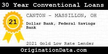 Dollar Bank Federal Savings Bank 30 Year Conventional Loans gold