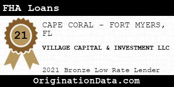 VILLAGE CAPITAL & INVESTMENT  FHA Loans bronze