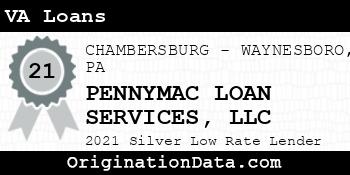 PENNYMAC LOAN SERVICES VA Loans silver