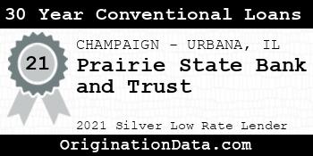 Prairie State Bank and Trust 30 Year Conventional Loans silver