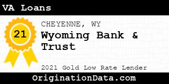 Wyoming Bank & Trust VA Loans gold