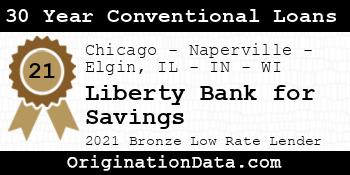 Liberty Bank for Savings 30 Year Conventional Loans bronze