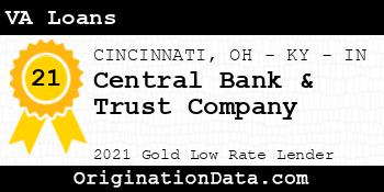 Central Bank & Trust Company VA Loans gold