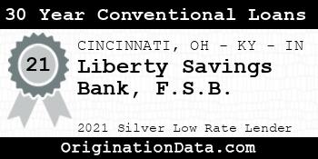 Liberty Savings Bank F.S.B. 30 Year Conventional Loans silver