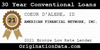 AMERICAN FINANCIAL NETWORK  30 Year Conventional Loans bronze