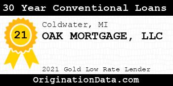 OAK MORTGAGE  30 Year Conventional Loans gold
