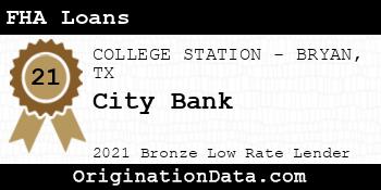 City Bank FHA Loans bronze