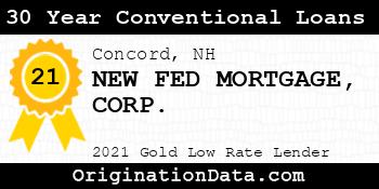 NEW FED MORTGAGE CORP. 30 Year Conventional Loans gold