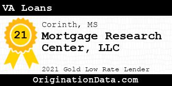 Mortgage Research Center VA Loans gold