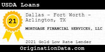 MORTGAGE FINANCIAL SERVICES  USDA Loans gold