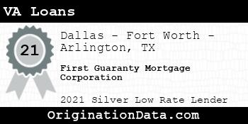 First Guaranty Mortgage Corporation VA Loans silver