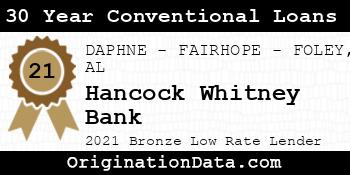 Hancock Whitney Bank 30 Year Conventional Loans bronze